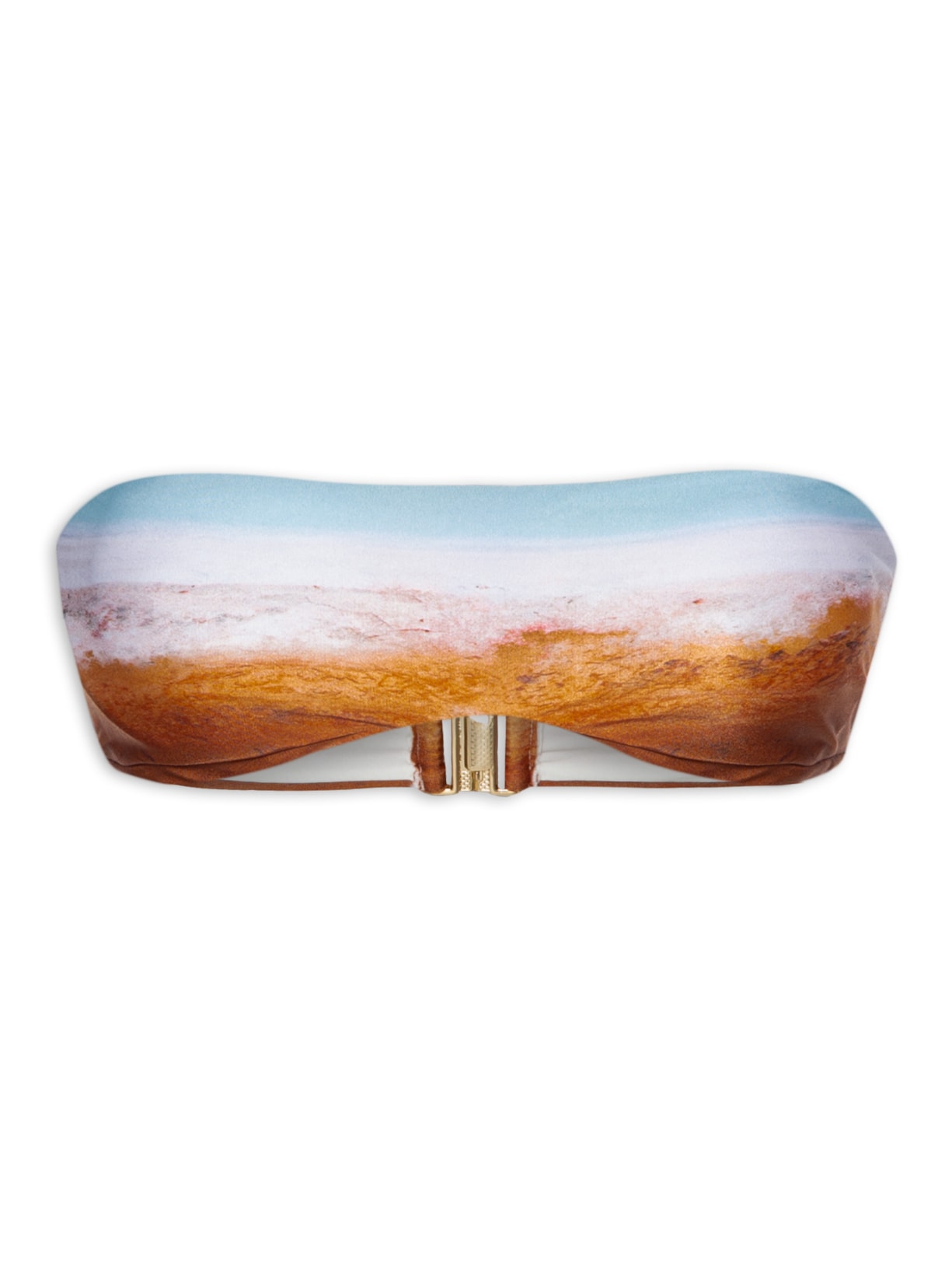 Top Aro Bandeau Recycled Marrom Lenny Niemeyer + Misci