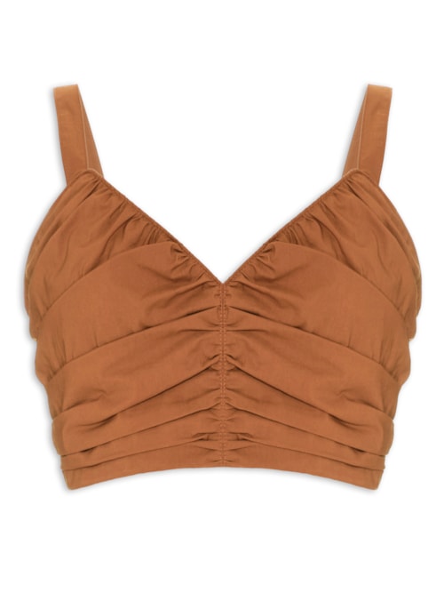 Top Aysha - Marrom