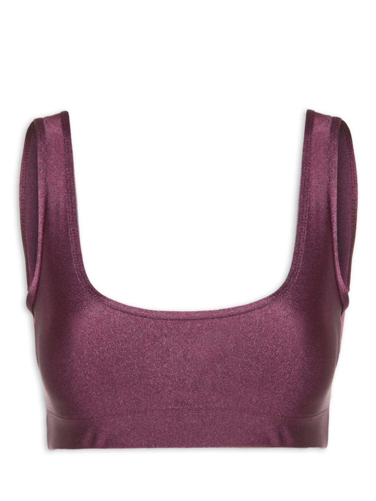Top Basic Alças Color - Roxo