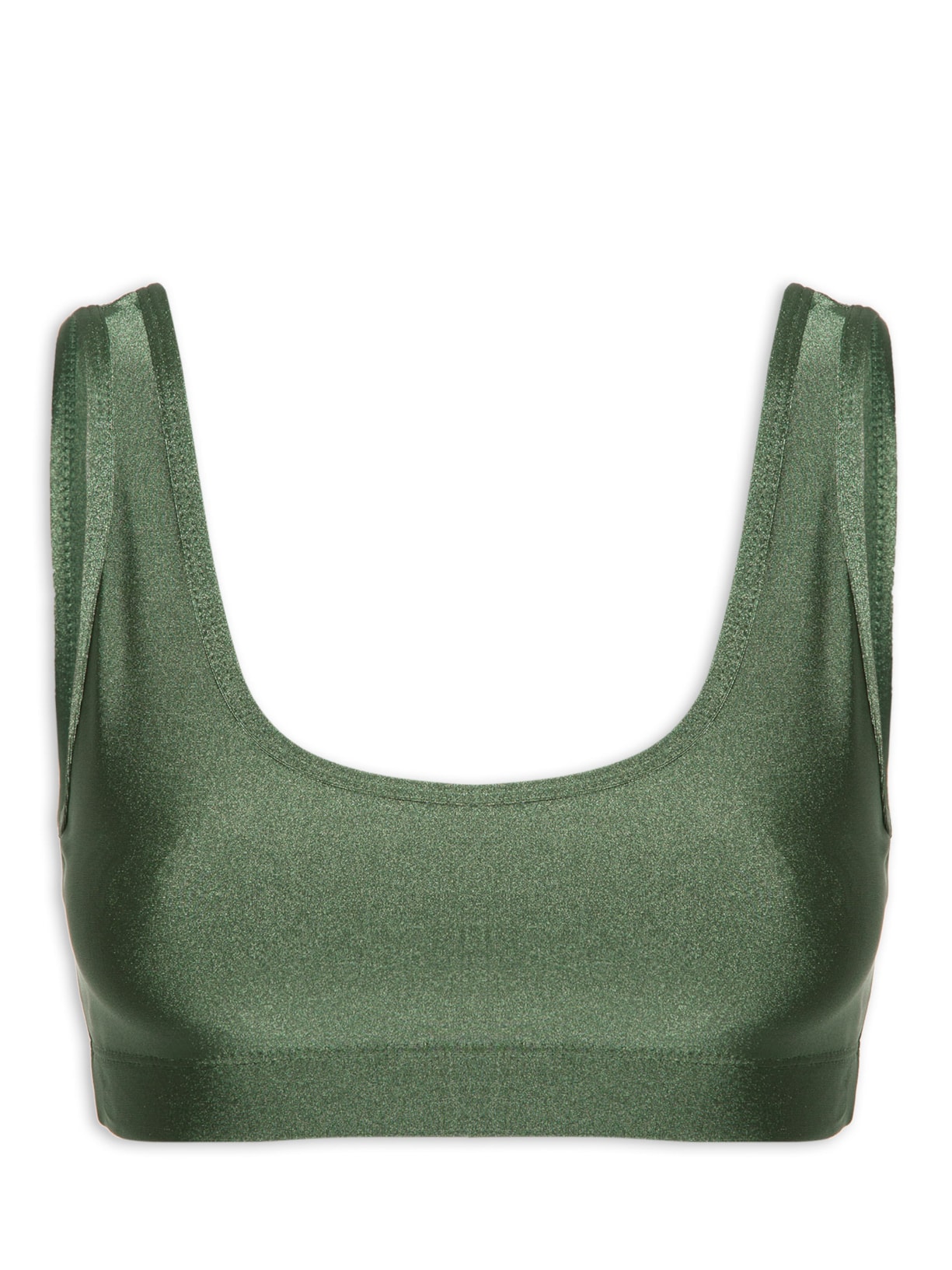 Top Basic Alças Color - Verde