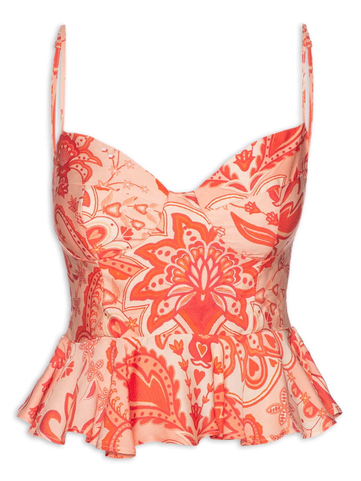 Top Beleza Boho - Rosa