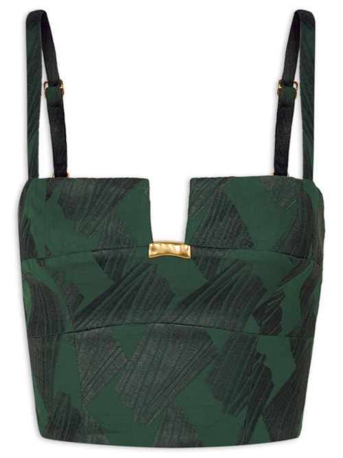 Top Bella Detalhe - Verde
