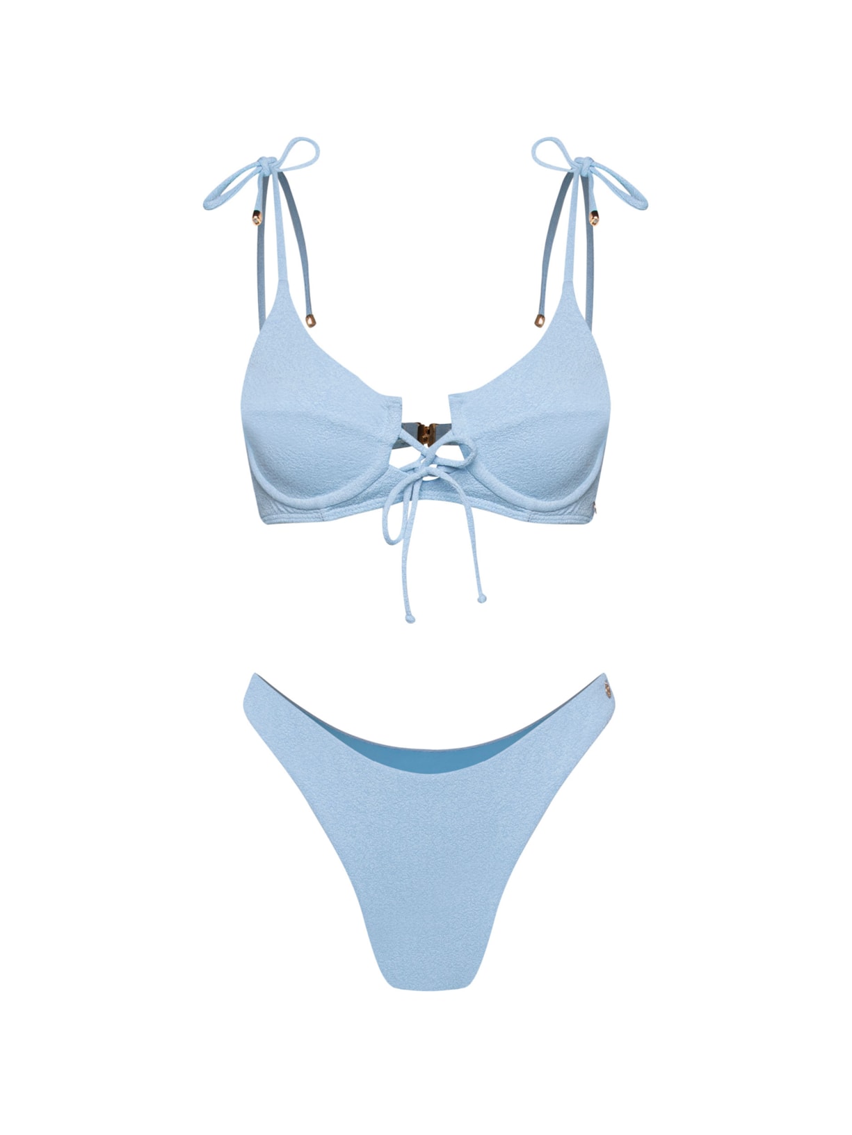 top biquíni Aquamarine - Azul
