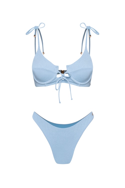top biquíni Aquamarine - Azul