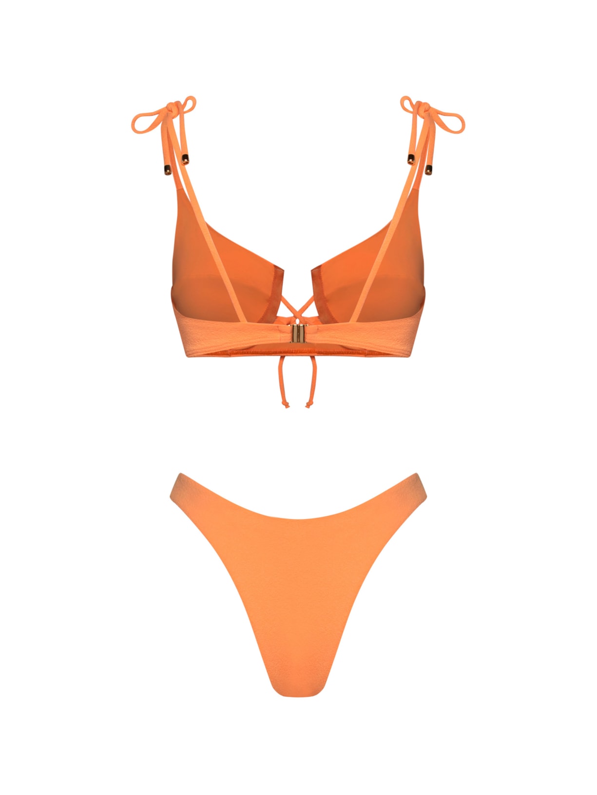 top biquíni Aquamarine Laranja Suntime