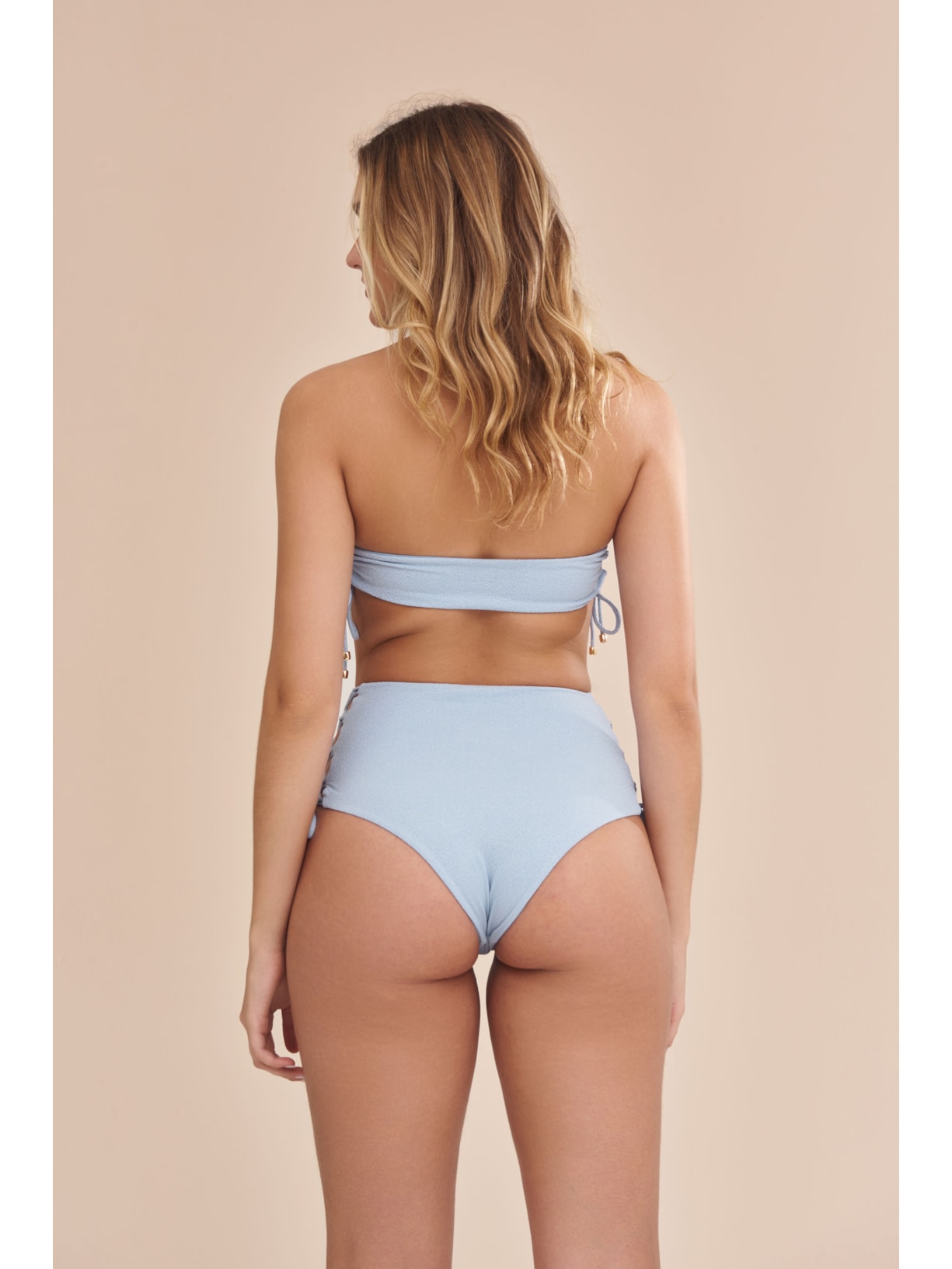 top biquíni Aquamarine Ligia Azul Suntime