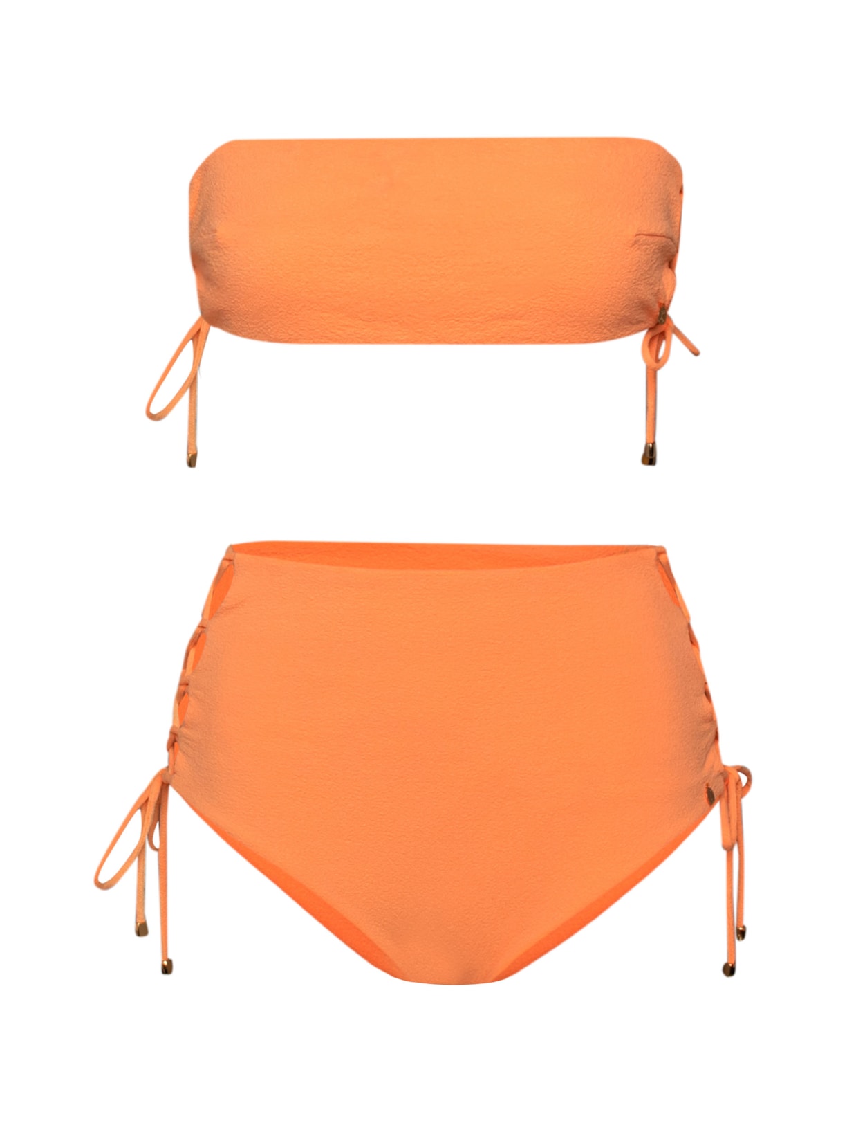 top biquíni Aquamarine Ligia Laranja Suntime