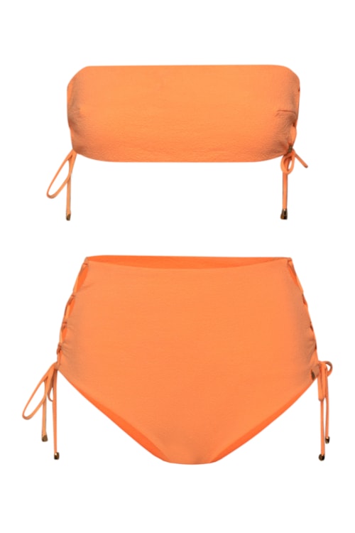 top biquíni Aquamarine Ligia - Laranja