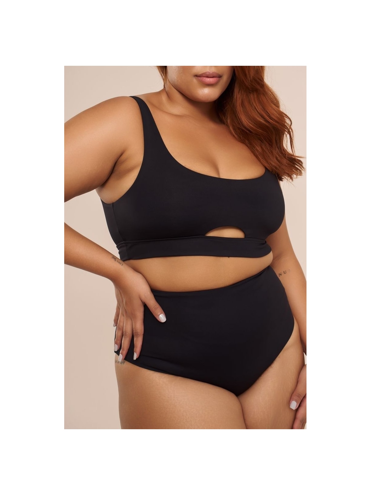 top biquíni Cintia Corpo Preto Suntime