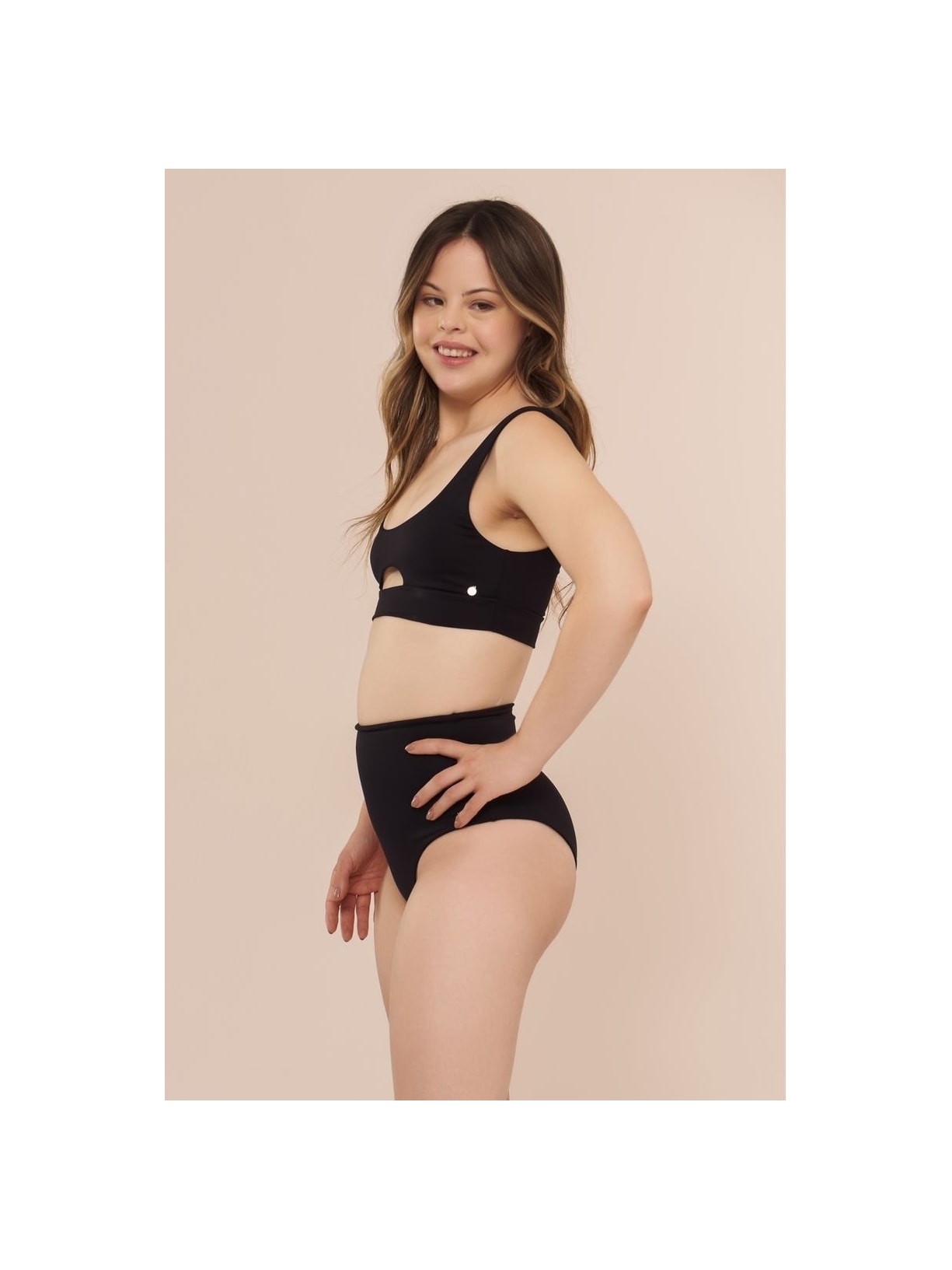 top biquíni Cintia Corpo Preto Suntime