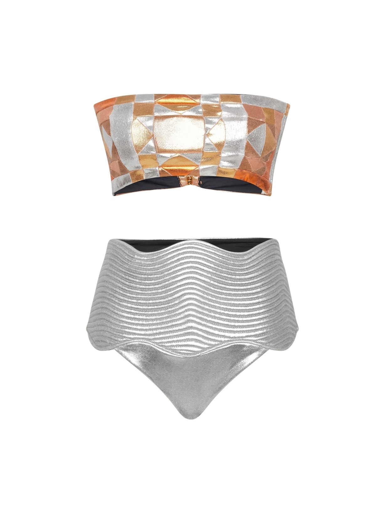 top biquíni Faixa Greenkini Solaris - Dourado