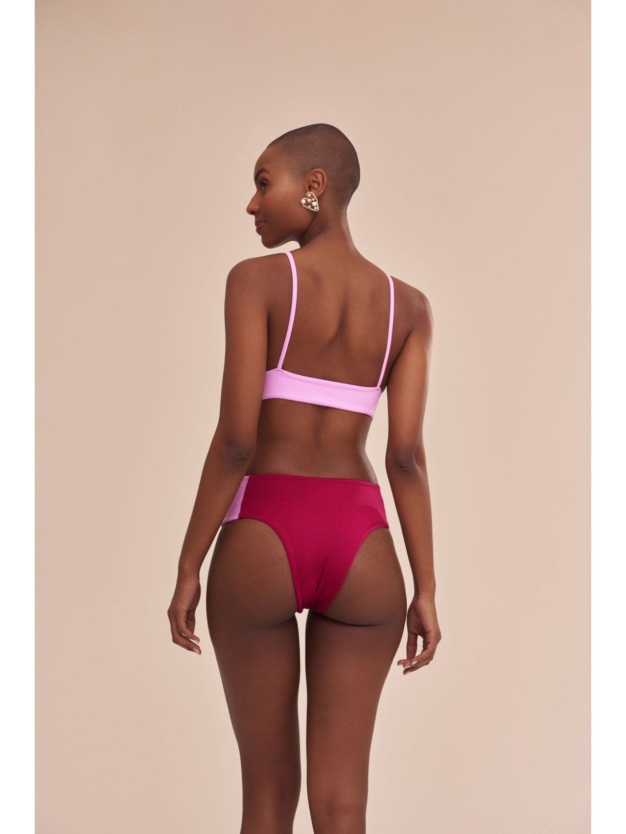 top biquíni Falésias Fabi Rosa Suntime