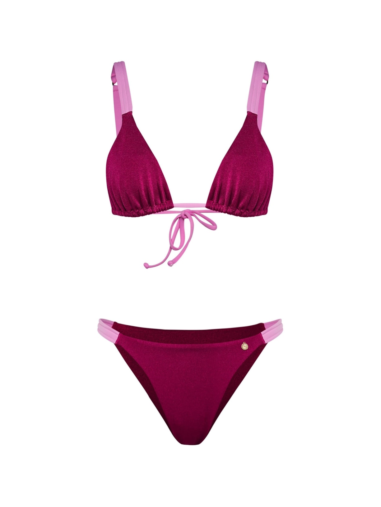 top biquíni Falésias Maria - Rosa