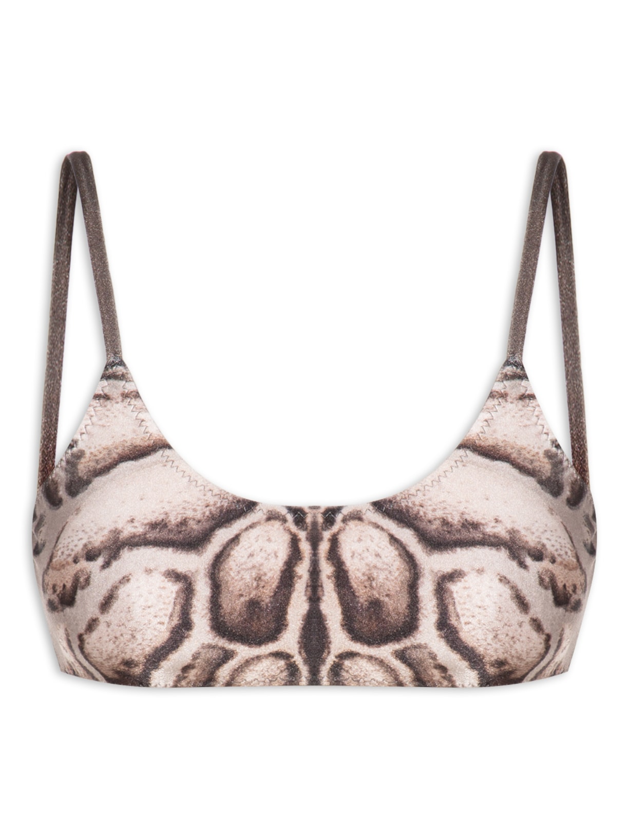 Top Biquíni - Marrom