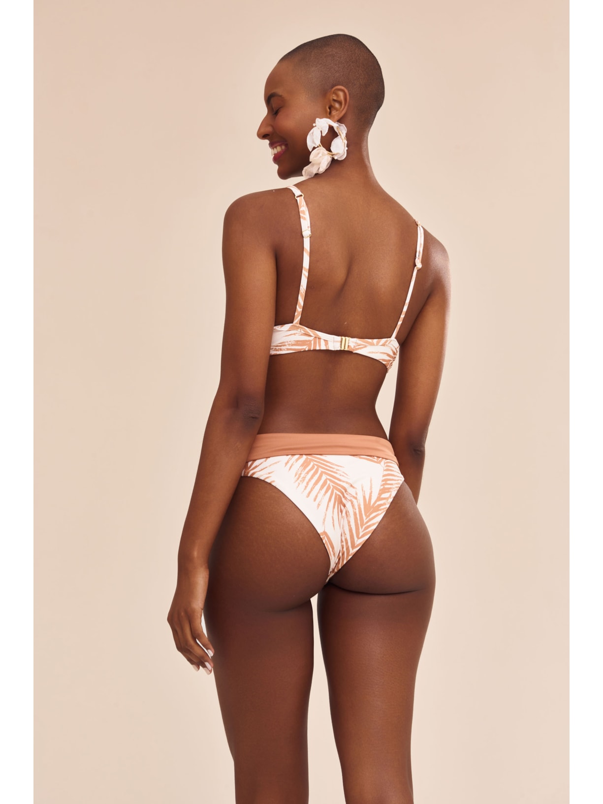 top biquíni Palms Vitoria Bege Suntime