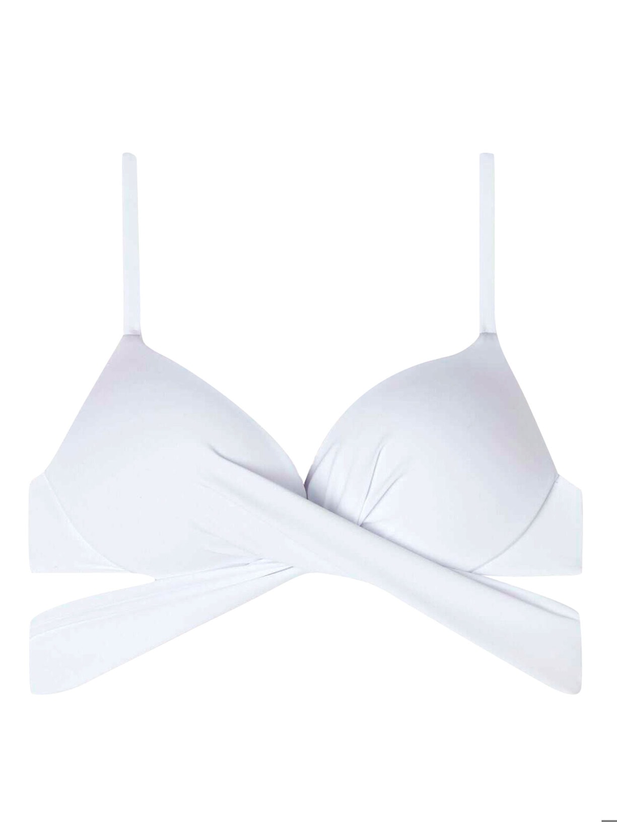 Top Biquíni Push Up Almofadado Indonesia - Branco