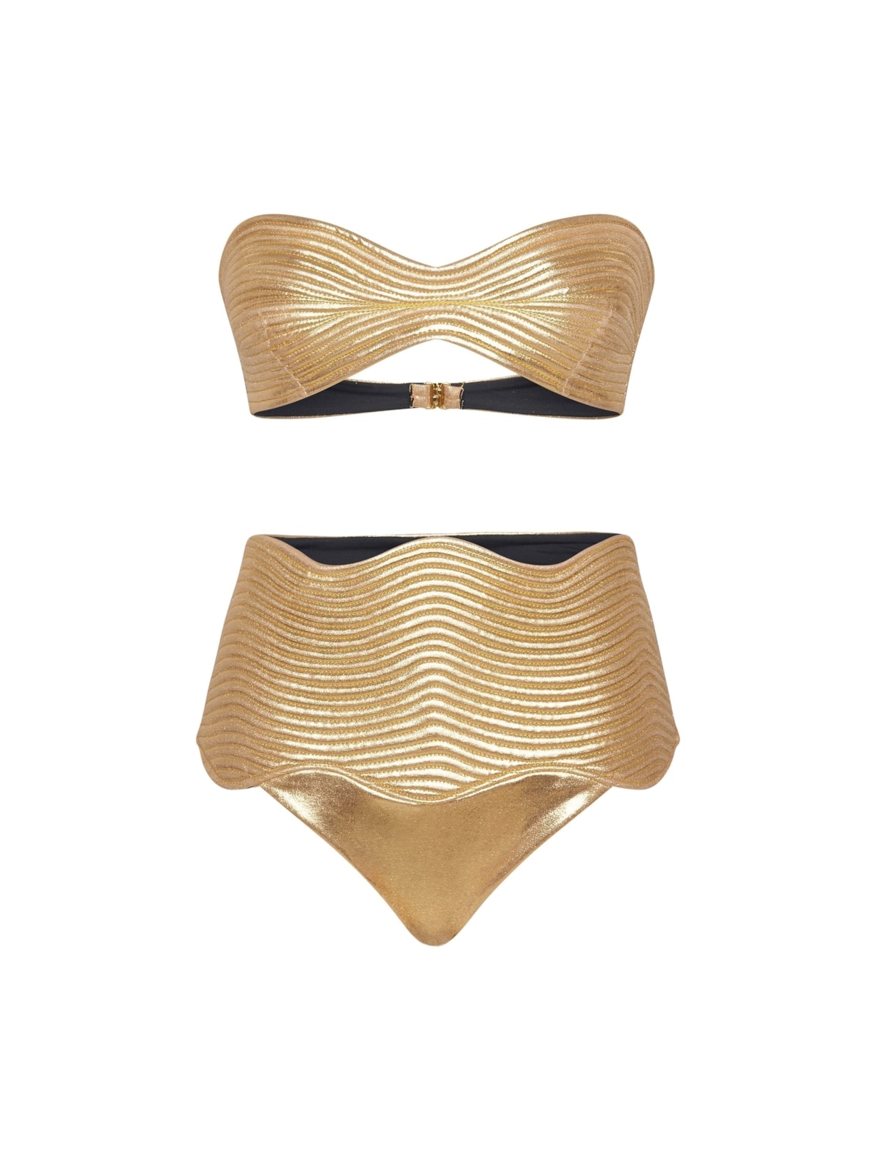 top biquíni Sole - Ouro