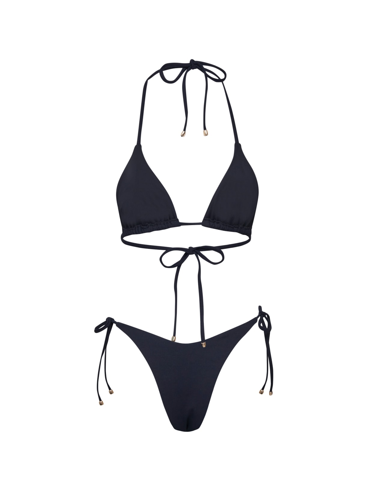 top biquíni Sophie Luz da Manhã Preto Suntime