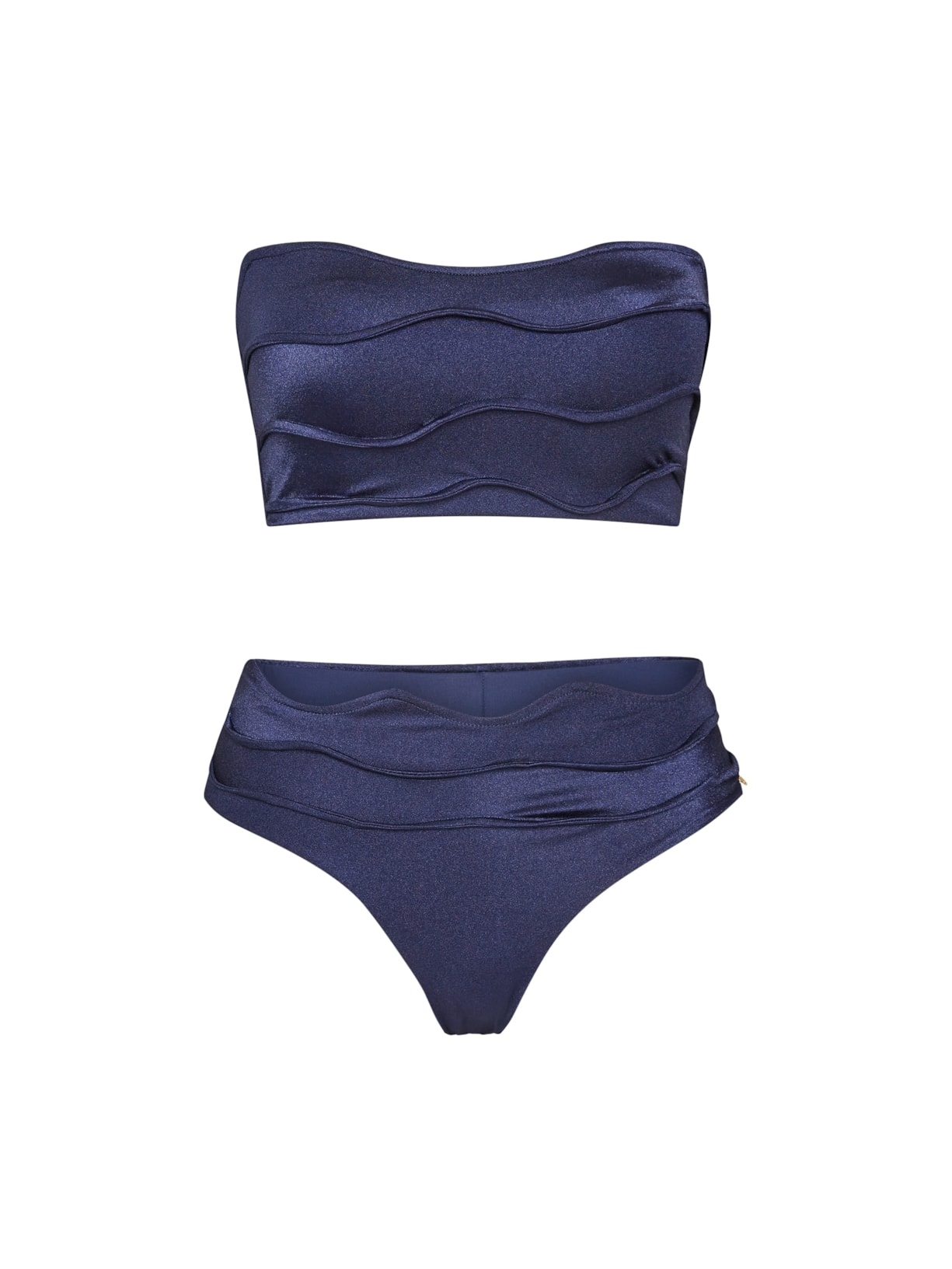 top biquíni Strapless Iemanjá Marinho Suntime