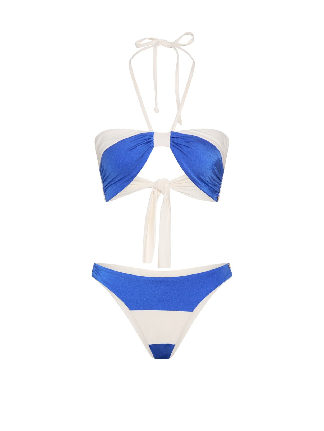 top biquíni Strapless Marinière Azul Suntime