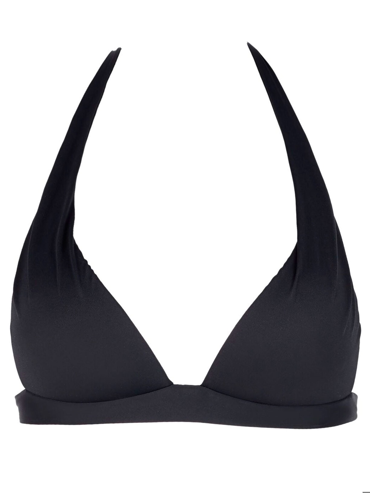 Top Biquíni Triângulo Almofadado Indonesia - Preto