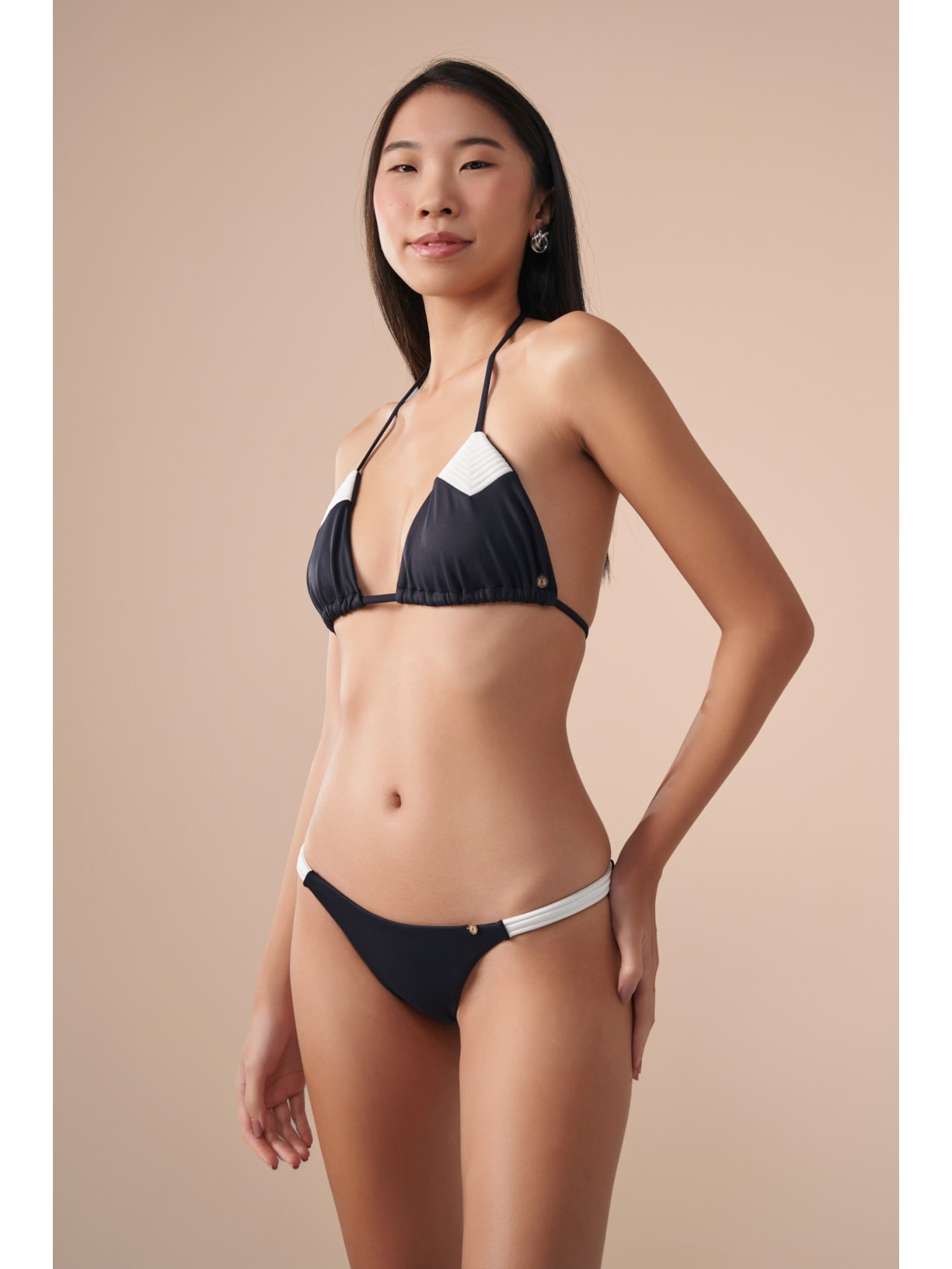 top biquíni Triângulo Contour Preto Suntime