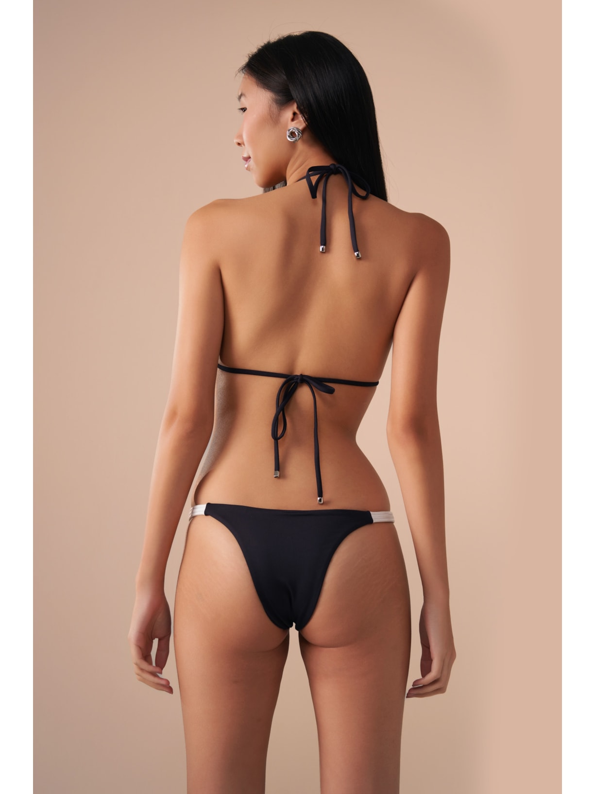 top biquíni Triângulo Contour Preto Suntime