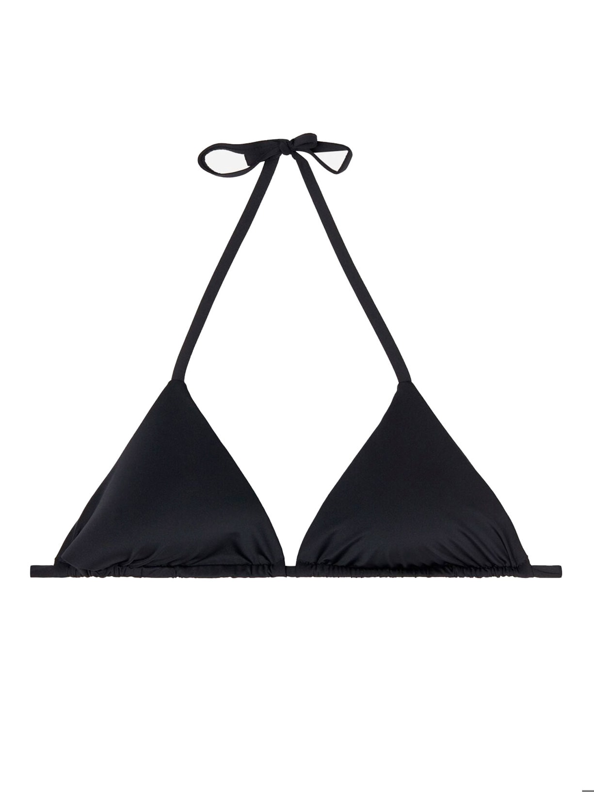 Top Biquíni Triângulo Deslizante Indonesia Eco - Preto