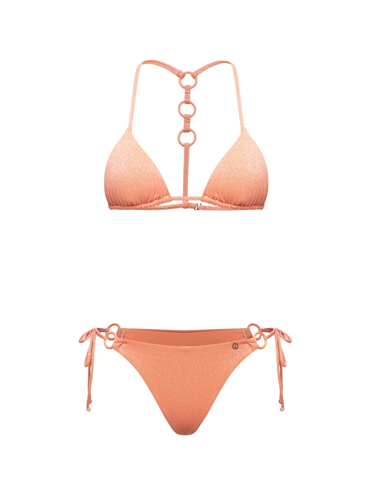 top biquíni Triângulo Valentina Serena Laranja Suntime