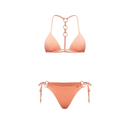 top biquíni Triângulo Valentina Serena - Laranja
