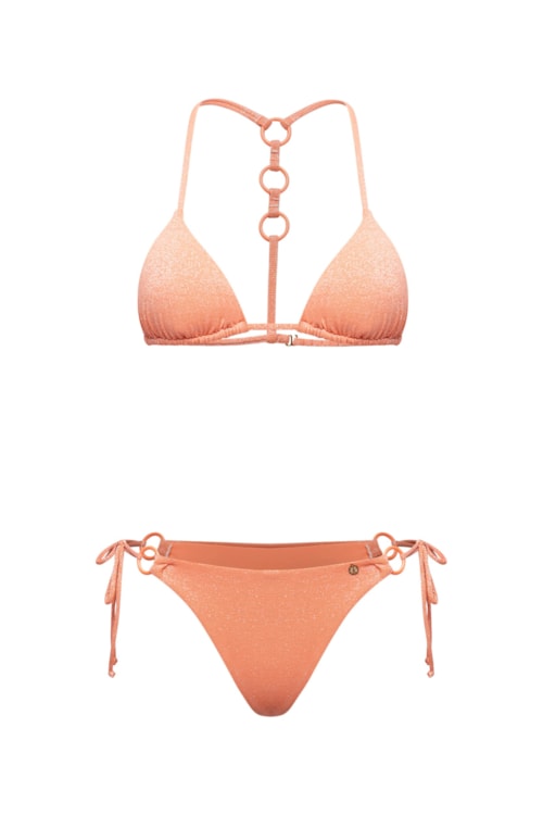 top biquíni Triângulo Valentina Serena - Laranja