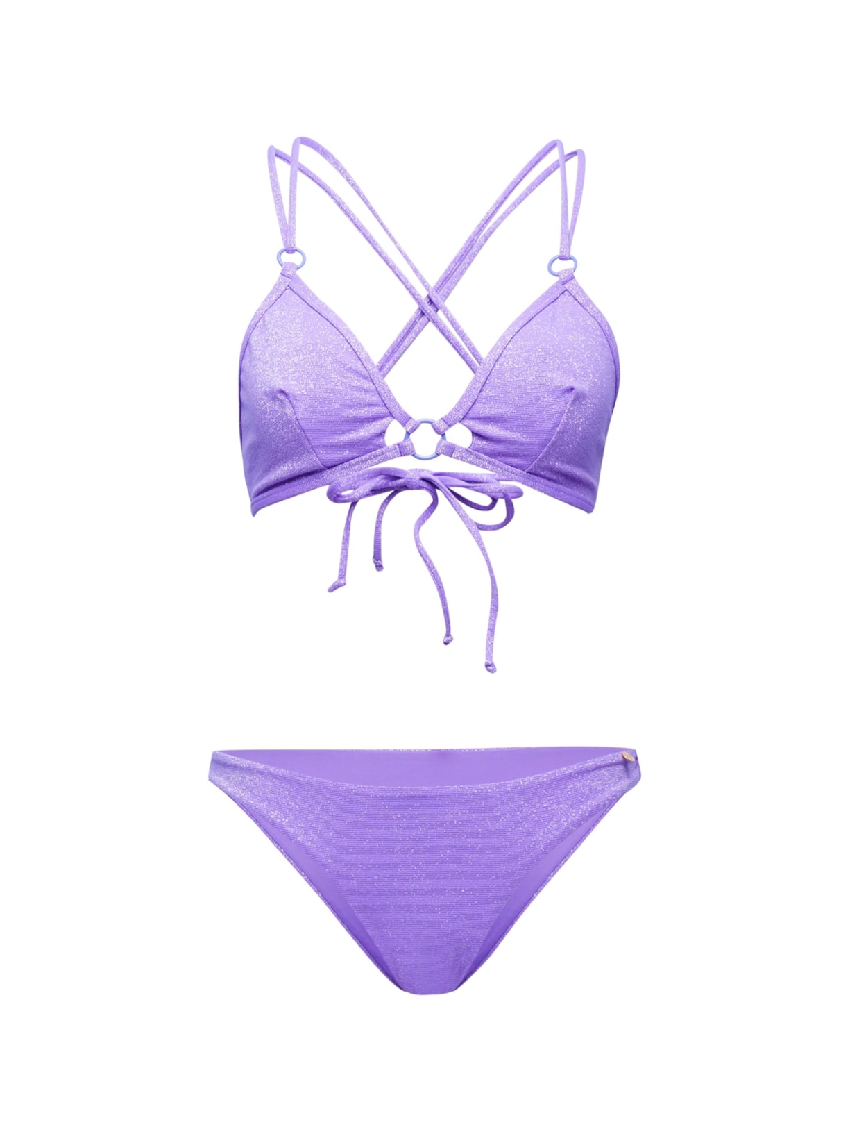 top biquíni Triângulo Zoe Serena - Roxo
