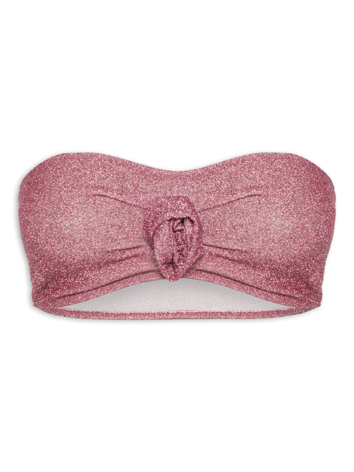 Top Carnaval Em Lurex - Rosa