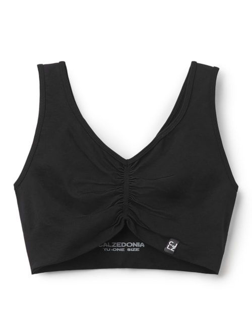 Top Com Efeito Modelador - Preto