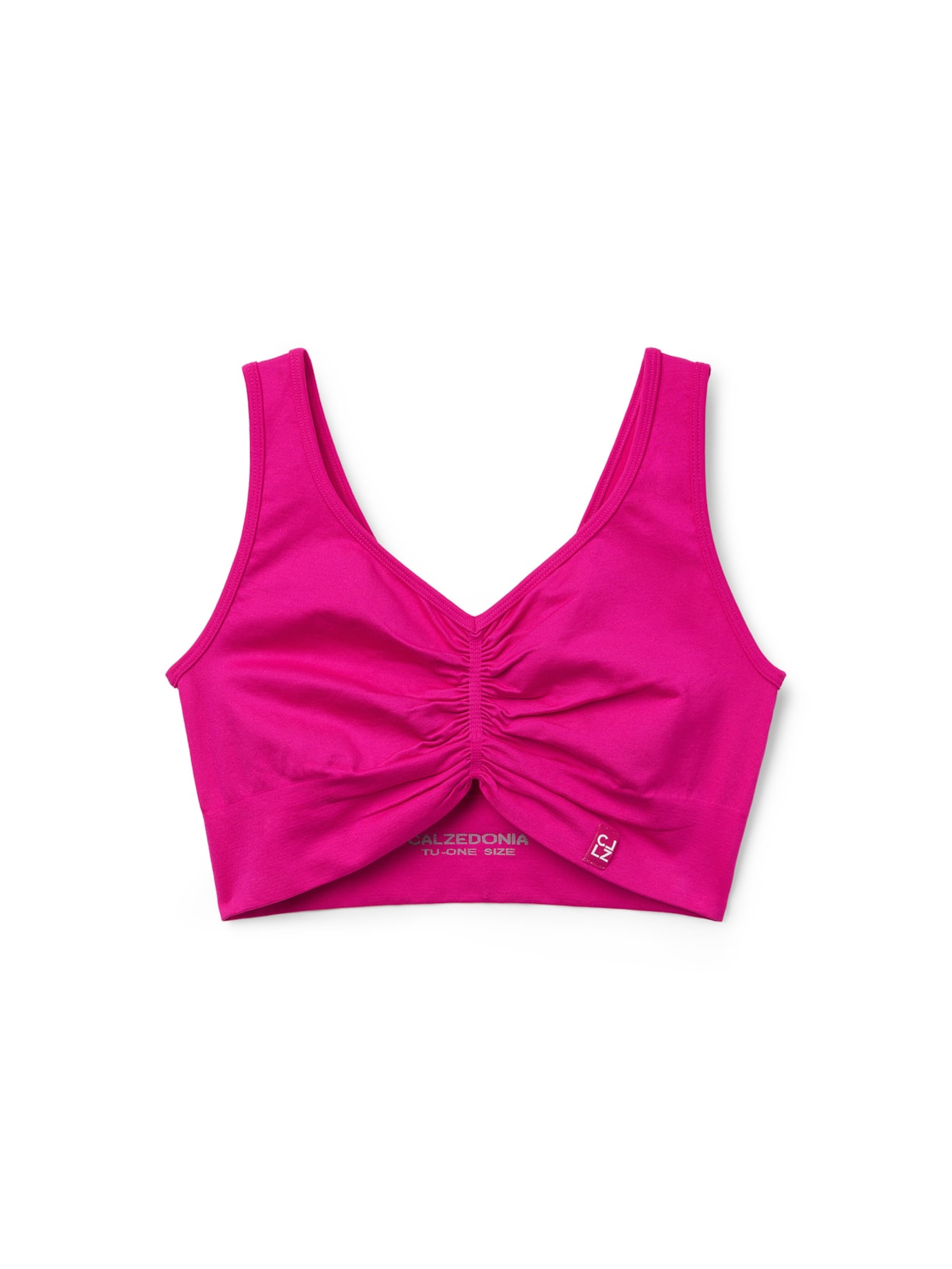 Top Com Efeito Modelador Rosa Calzedonia