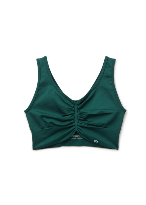 Top Com Efeito Modelador - Verde