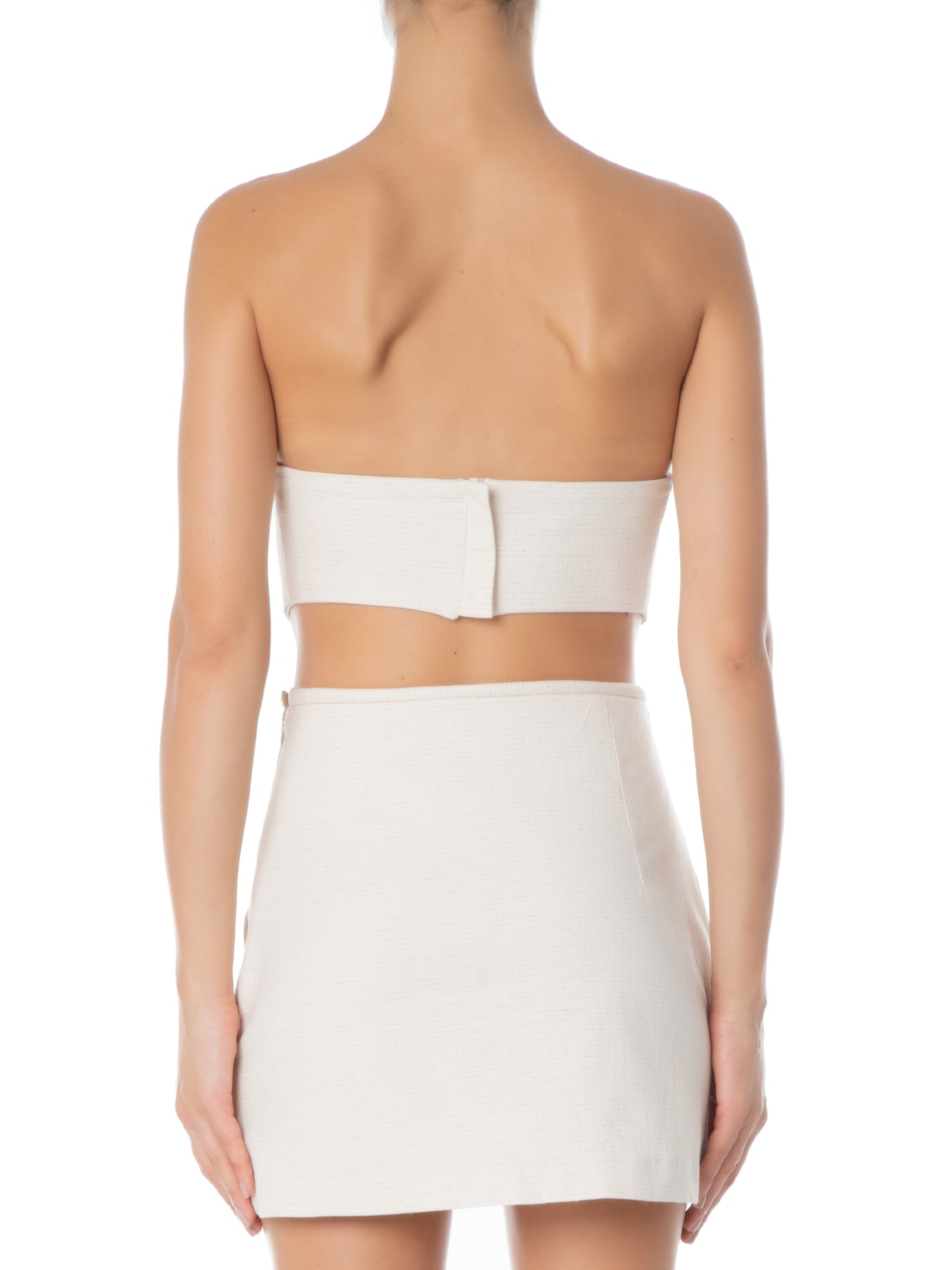 Top Concha Bege Shop2gether + Tissé