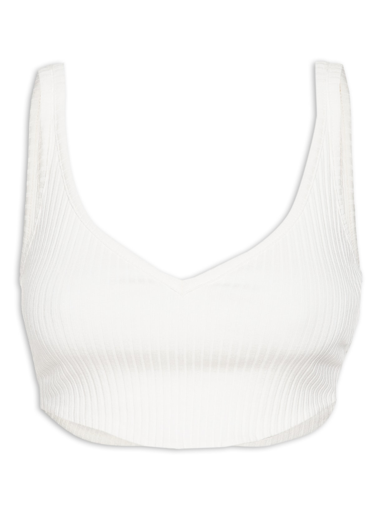 Top Corselet Rib - Off White