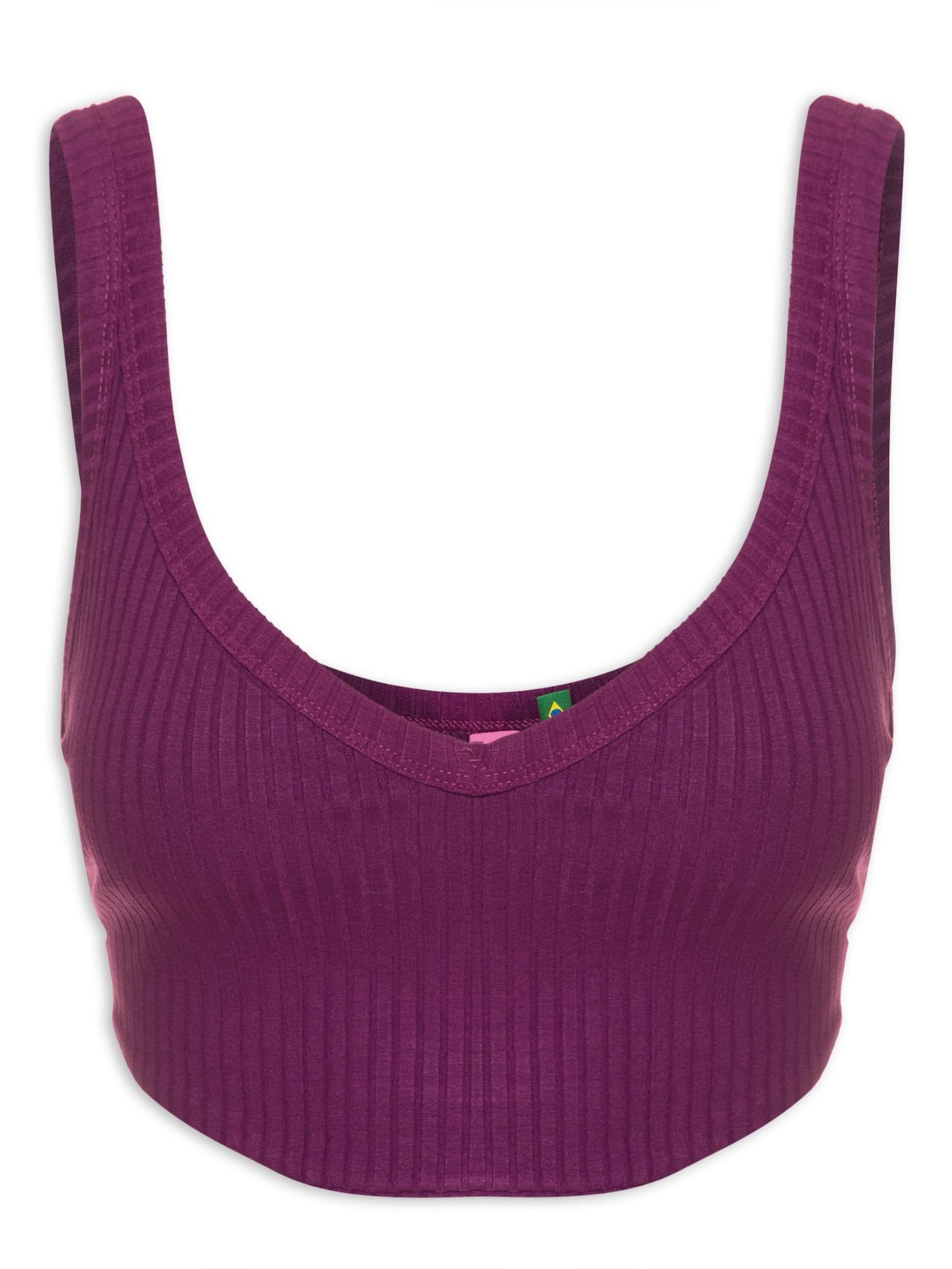 Top Corselet Ribana - Roxo