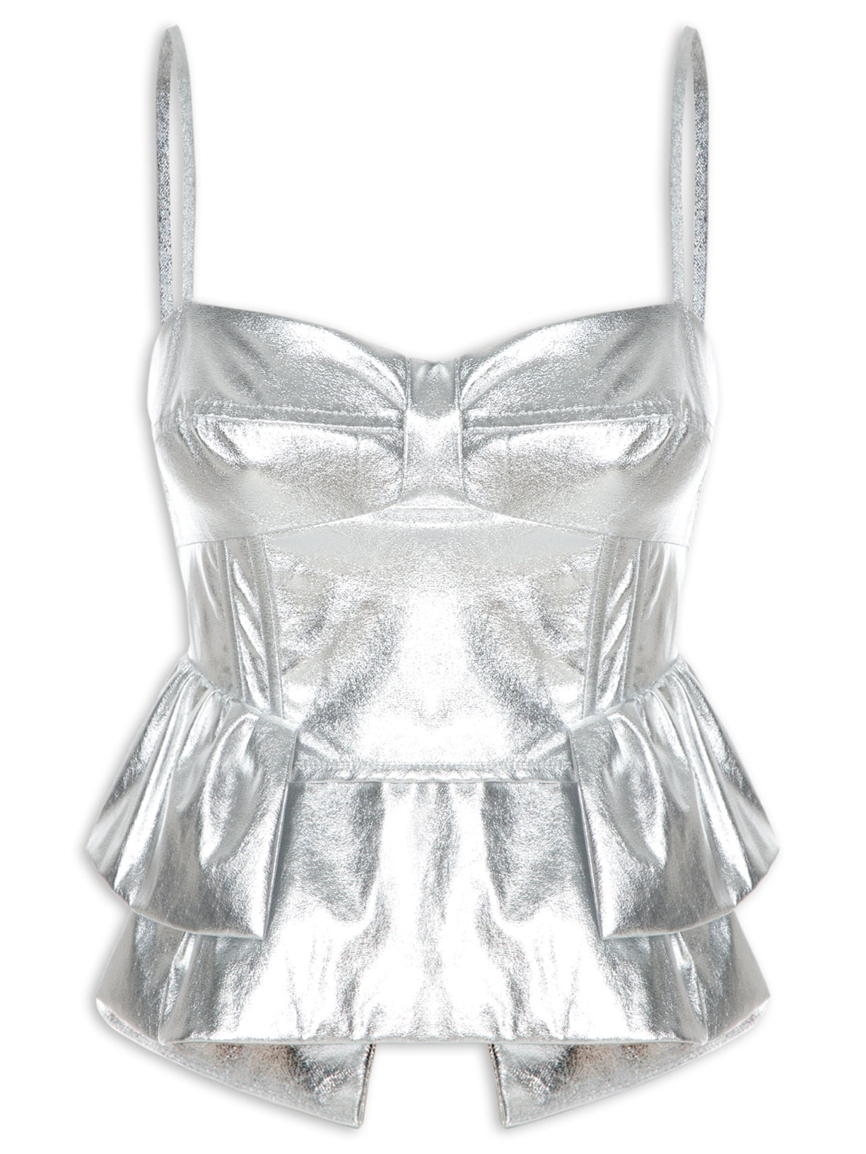 Top Corset Platinum - Prata