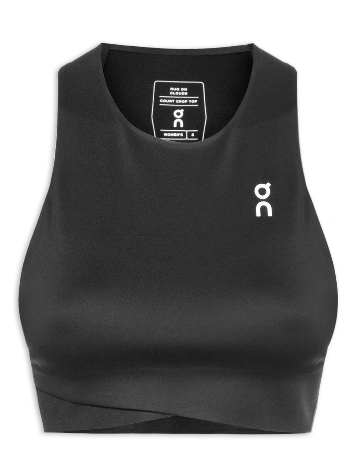 Top Court Crop W - Preto