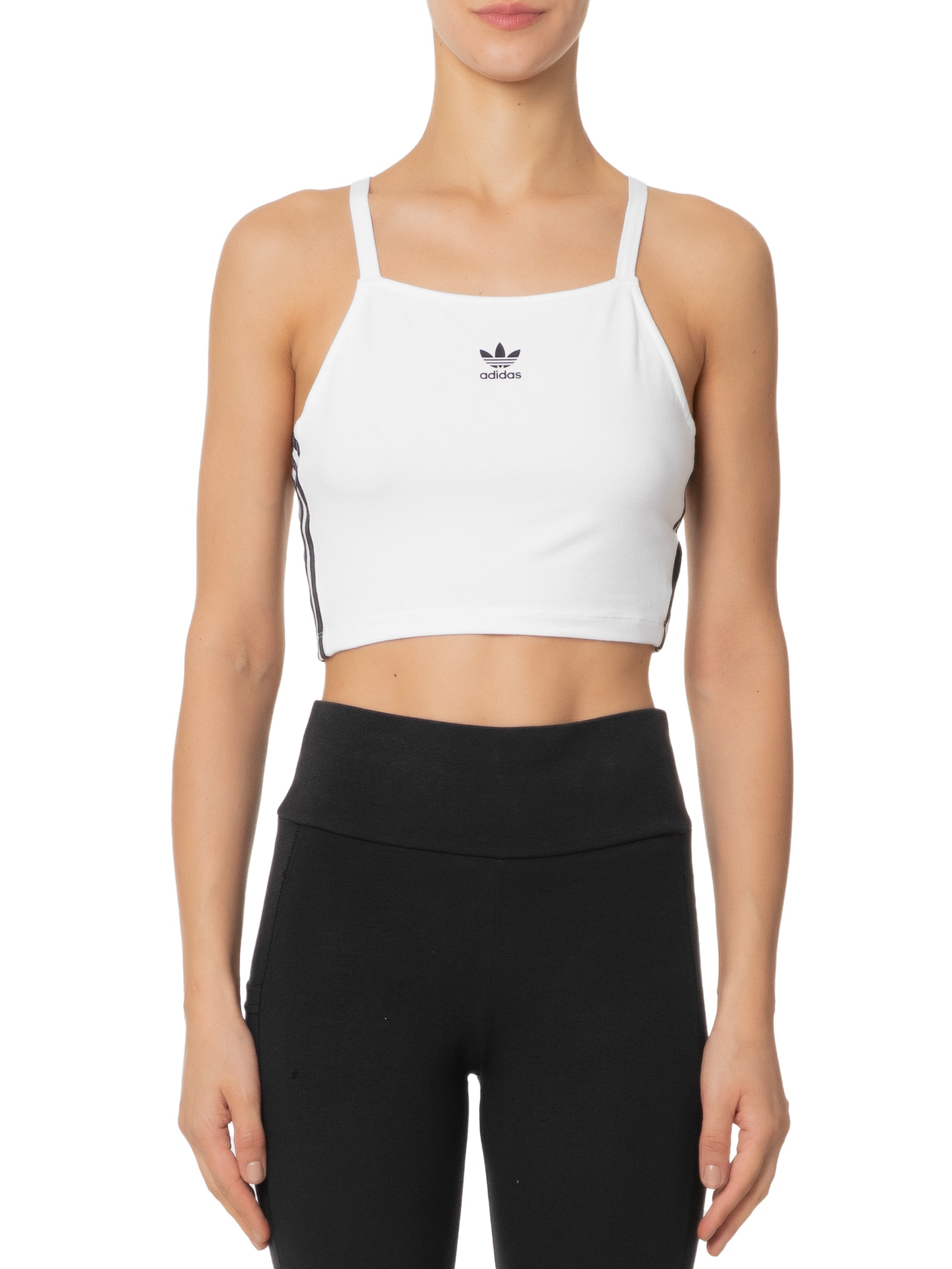 トップス andmarryribbononeshouldertops Kit Top Zíper Frontal 3 Cores Laranja - Mamô