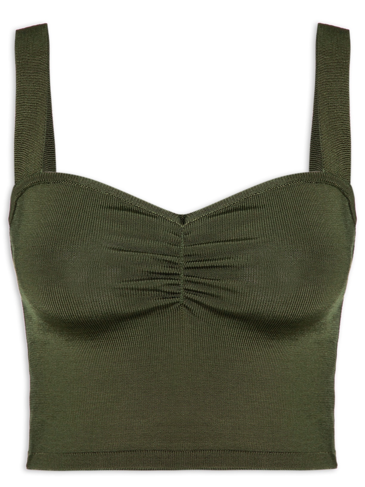 Top Cropped Ana - Verde
