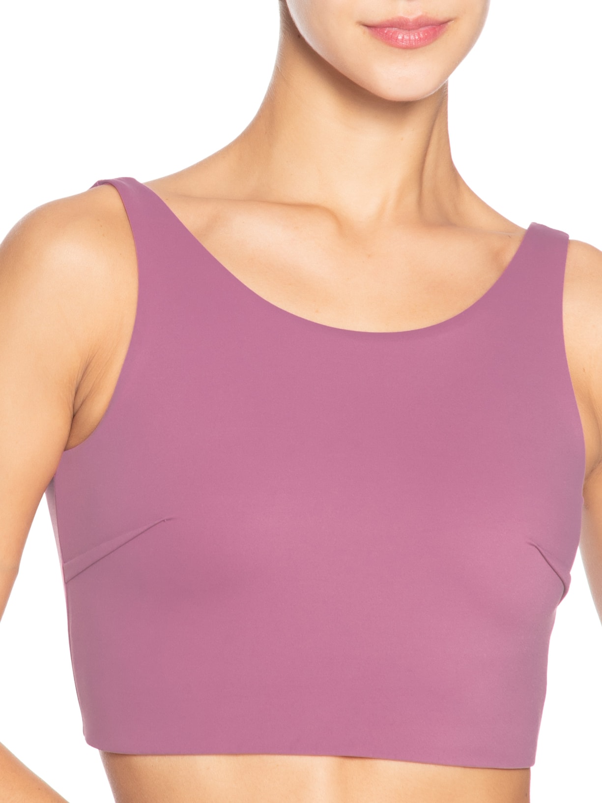 Top Cropped Aura Rosa Inhale