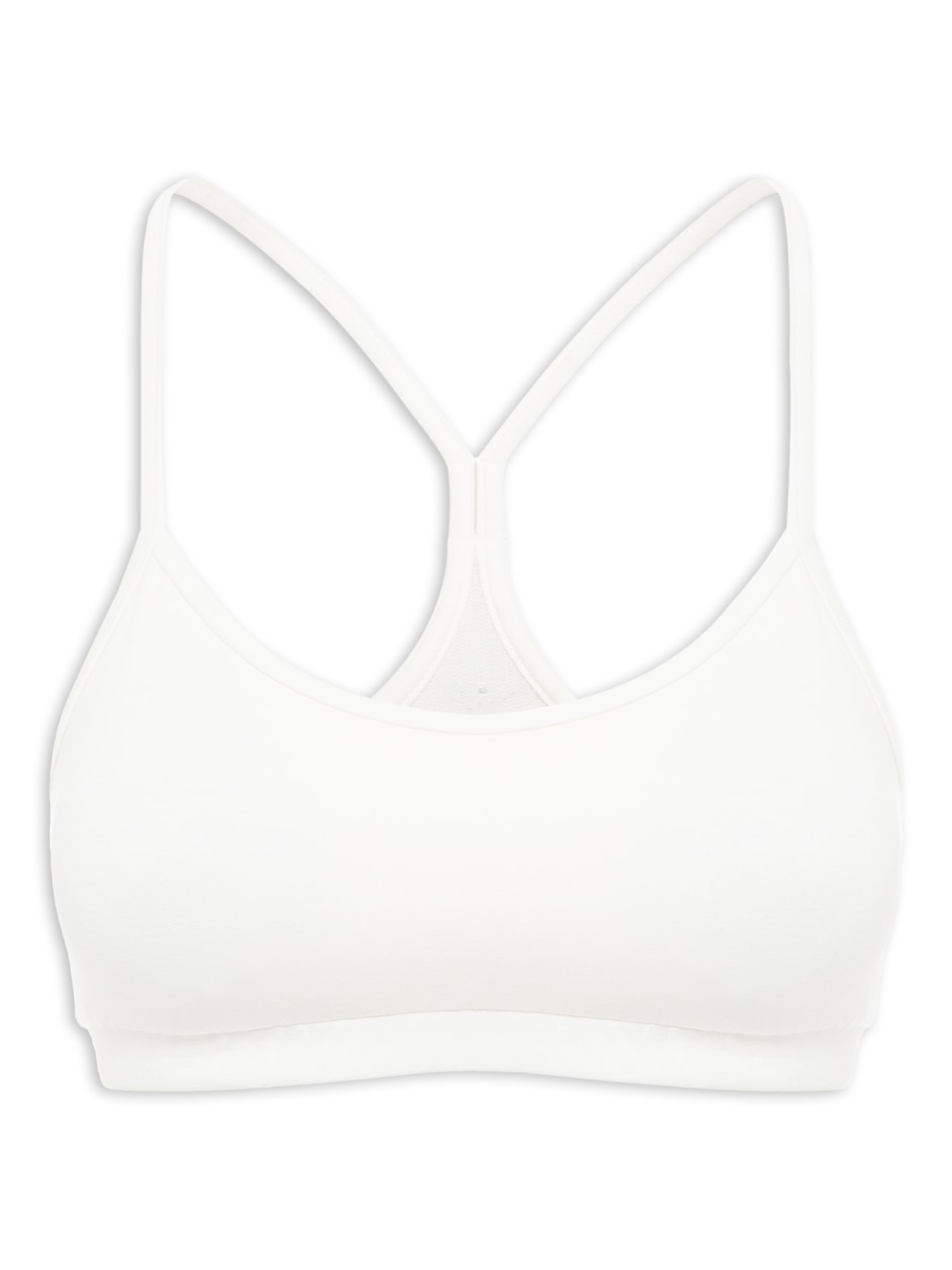 Top Cropped Bambu Agni Bojo - Off White