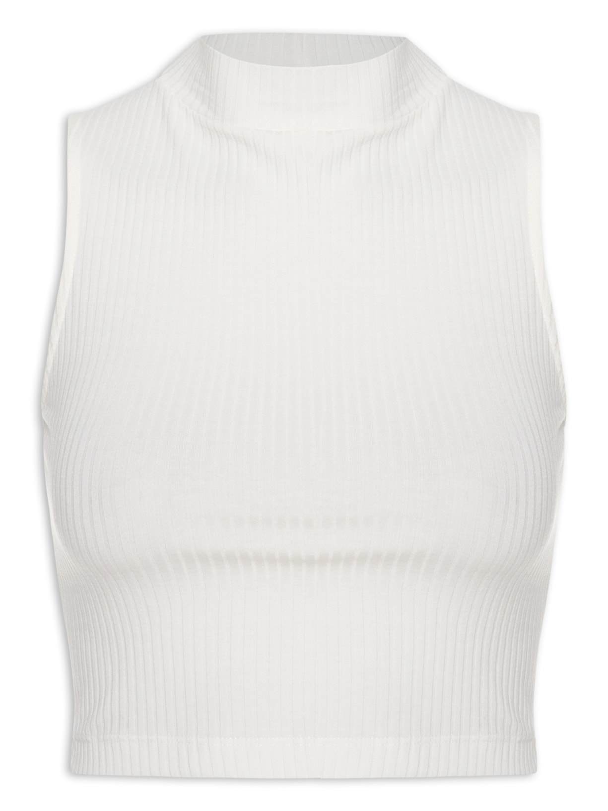 Top Cropped Básico - Off White