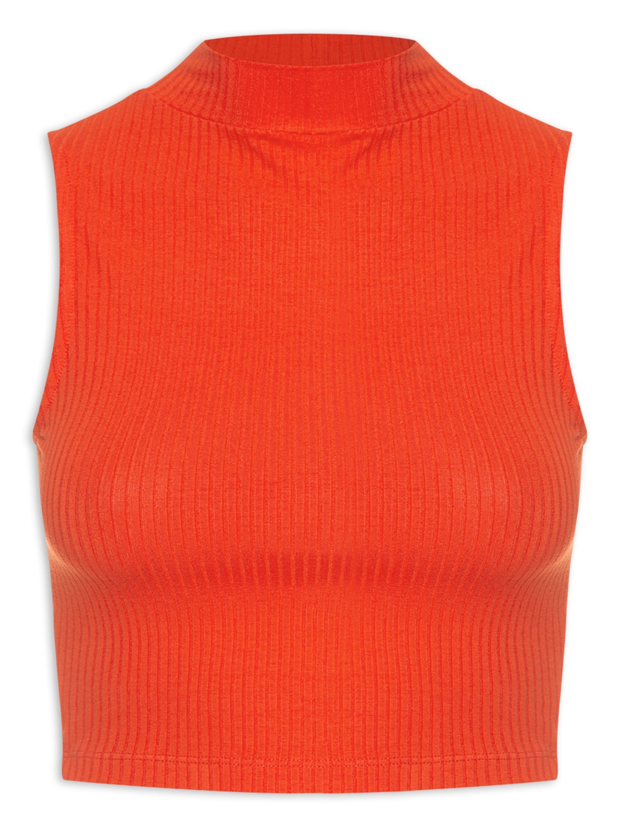 Top Cropped Básico - Vermelho