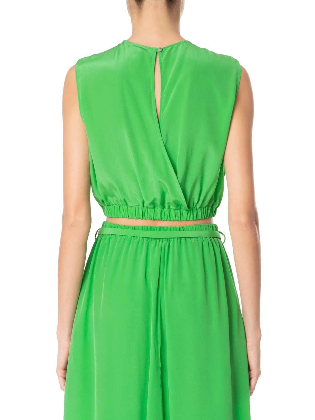 Top Cropped Cayenne Clássico Verde Animale