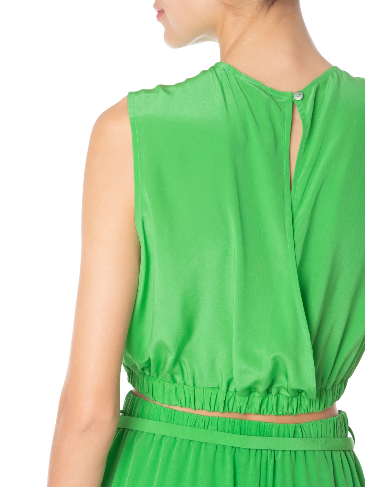Top Cropped Cayenne Clássico Verde Animale