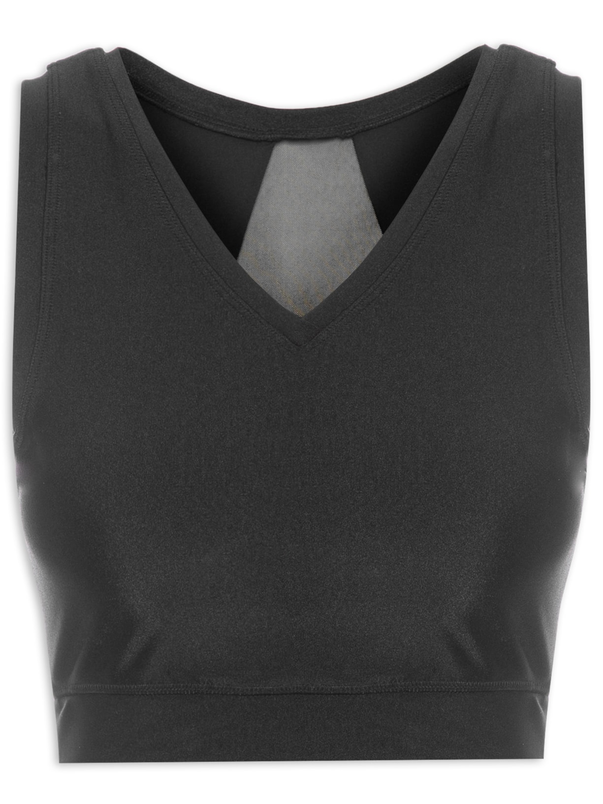 Top Cropped Clarissa - Preto